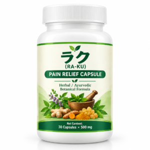 RA-KU | Pain Relief Capsules – Herbal Relief Formula